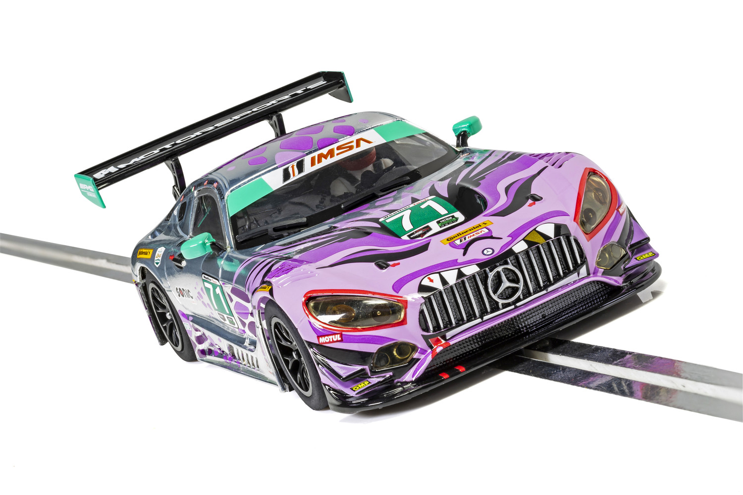 Mercedes AMG GT3 Riley Motorsports Equipo 1:32 Scalextric coche 